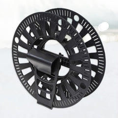 Premium Christmas Light Storage Bag – Heavy Duty Tear Proof 600D/Inside PVC Material with Reinforced Handles - with 3 Reels Stores up to 375 Ft of Mini Christmas Tree Lights & Extension Cords - Gray