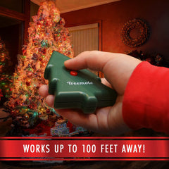 Wireless Remote Switch for Christmas Tree and Other Lights, Works up to 100 Feet Away, Battery Included (Plastic Protective Cover over Battery Must BE Removed before Operating)