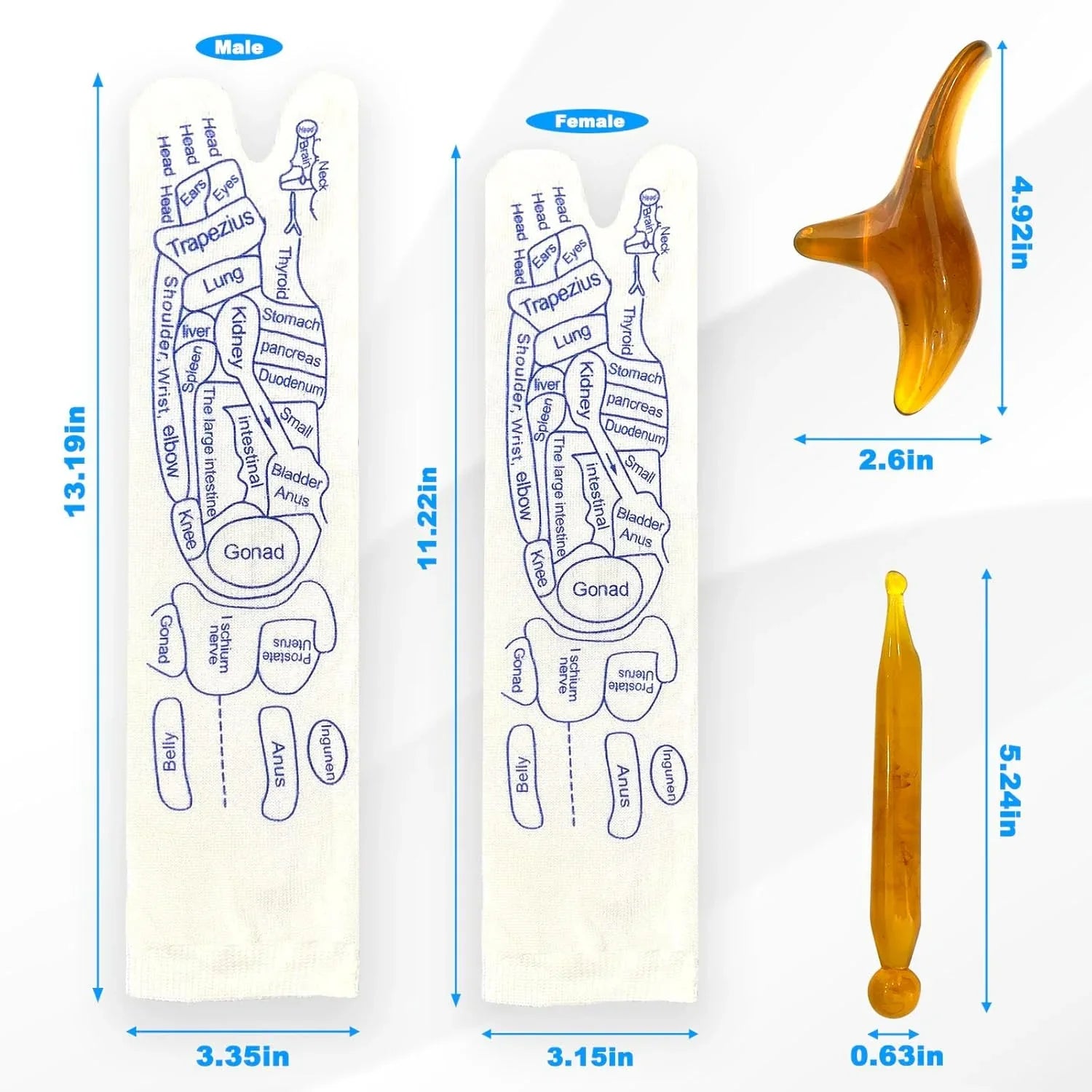 Glam Acupressure Reflexology Socks