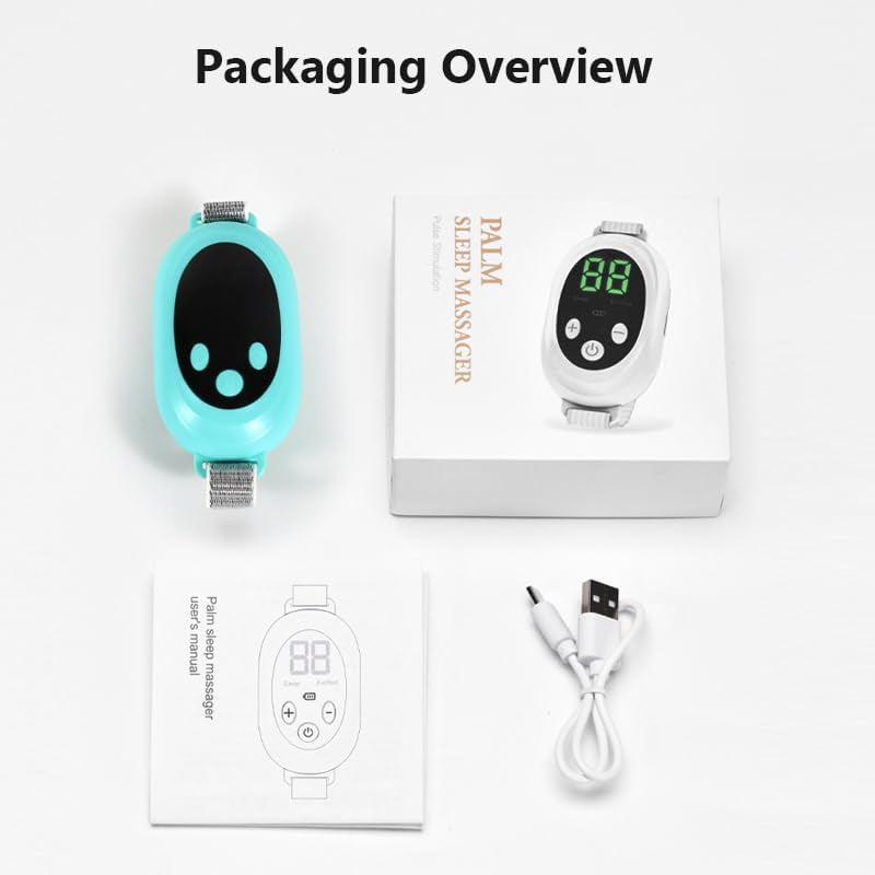 Glam Anxiety Relief Device - Portable Microcurrent Therapy for Insomnia & Stress Relief