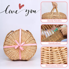 Glam Heart Picnic Basket