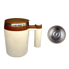 Automatic Stirring Cup Magnetic Cup 304 Stainless Steel Intelligent Coffee Milk Stirrer Court Office Stirring Cup Insulation Cup