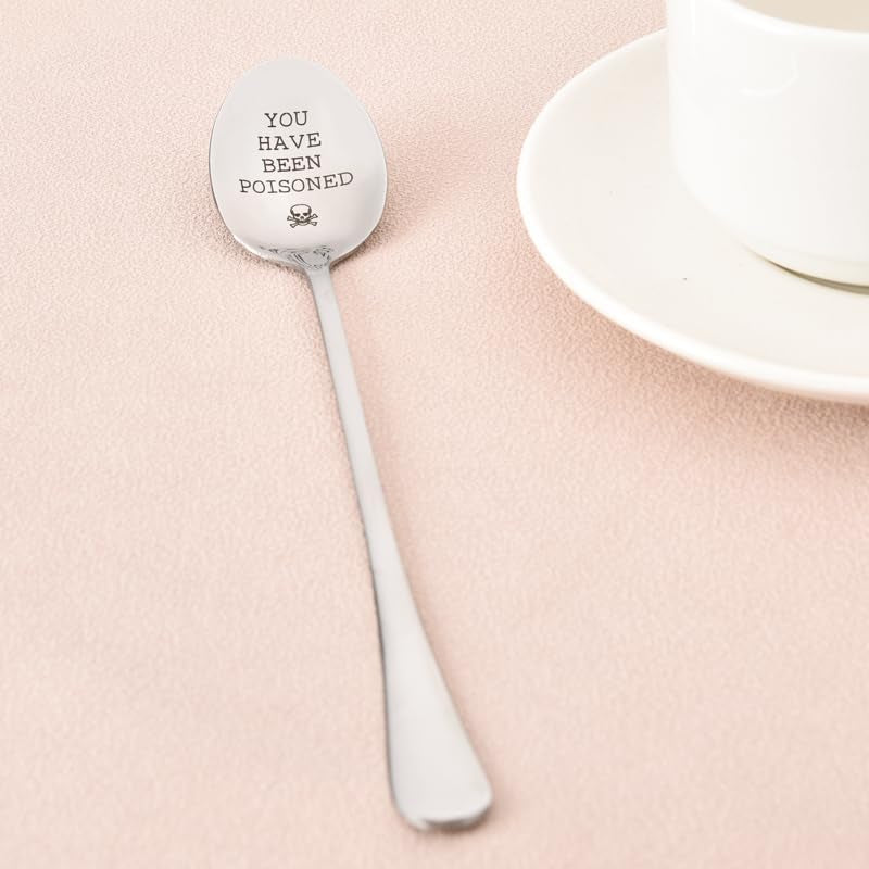 Glam Halloween Gifts You Have Been Poisoned Spoon