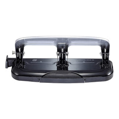 Office EZ Squeeze 3-Hole Punch, 20 Sheet Capacity, Reduced Effort, No Jam Technology , Silver