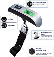 Luggage Scale, Easy to Carry, Small in Size, Suitable for Carrying, 110 Pounds, Will Be a Popular Luggage Scale in the Future (1)