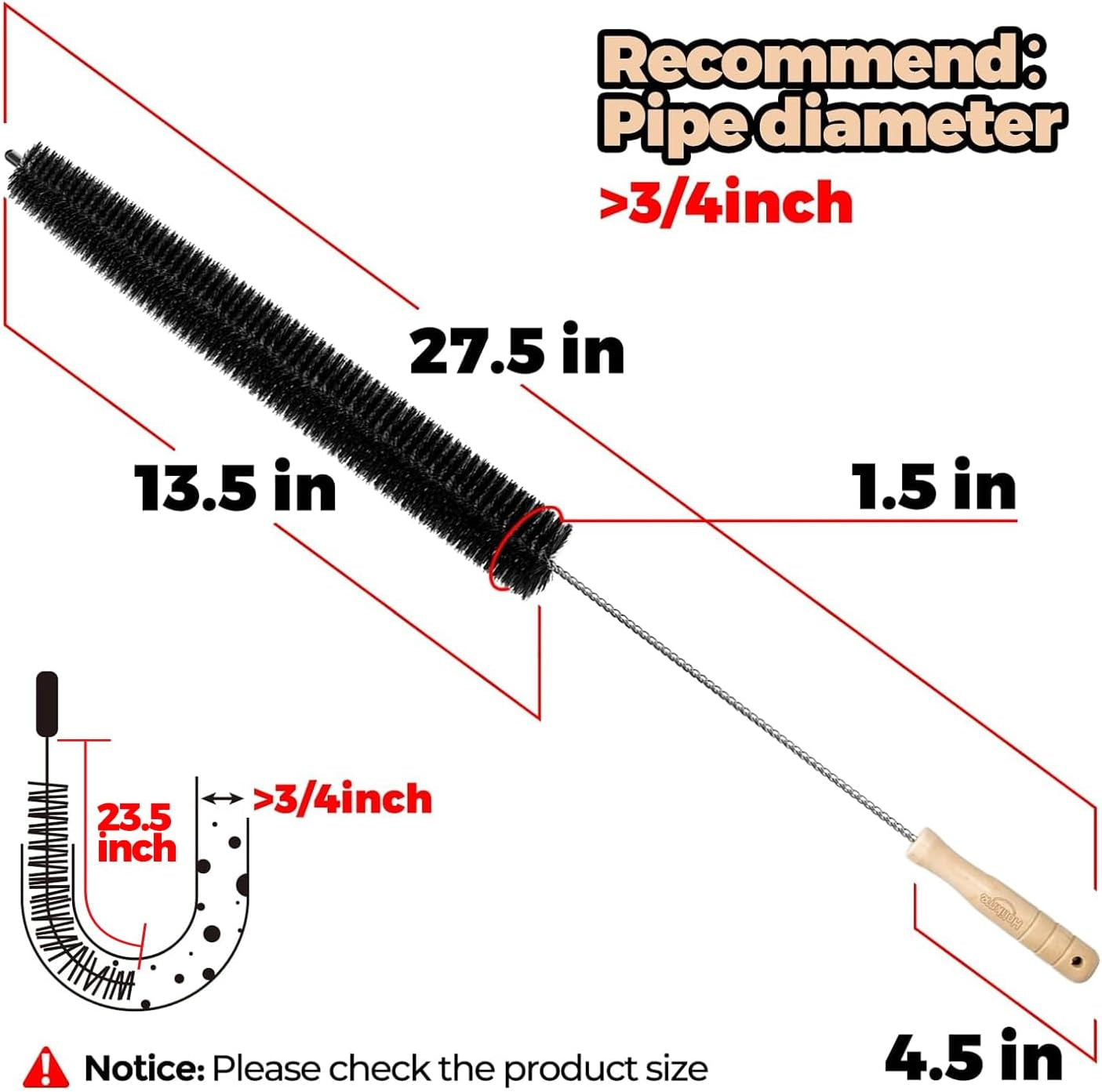 2 Pack Dryer Vent Cleaner Kit Clothes Dryer Lint Brush Vent Trap Cleaner Home Essentials Long Flexible Vacuum Brush