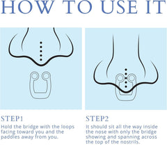 Anti Snoring Devices with Adjustable Magnet: Silicone Magnetic Nose Clip - Comfortable Snore Stopper to Relieve Snore - Effective Stop Snoring for Men and Women (6PCS)