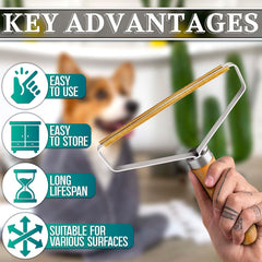 Reusable Lint Remover for Clothes - 2Pcs Pet Hair Removal Roller Portable Clothes Fuzz Shaver Cat Blanket Couch Fuzz Remover Tool Dog Blanket - Sweater Fuzz Remover Shaver Car Lint Remover Shaver Fuzz