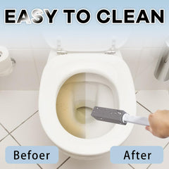 2 Packs Pumice Cleaning Stone with Extra Long Handle, Pumice Stone for Toilet Bowl Cleaning for Cleaning Toilets, Bathtubs, Grills, Swimming Pools, Sinks