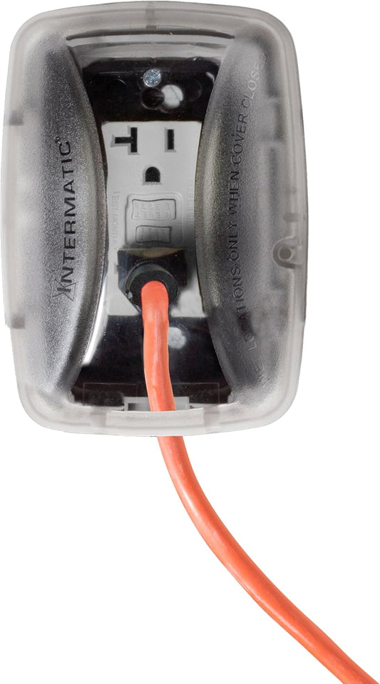 WP3100C Weatherproof Electrical Outlet Cover - Extreme Temperature Resistance, Heavy-Duty Construction, Versatile Design & Multi-Configurable, Easy Install, Secure Fit for Outdoor In-Use