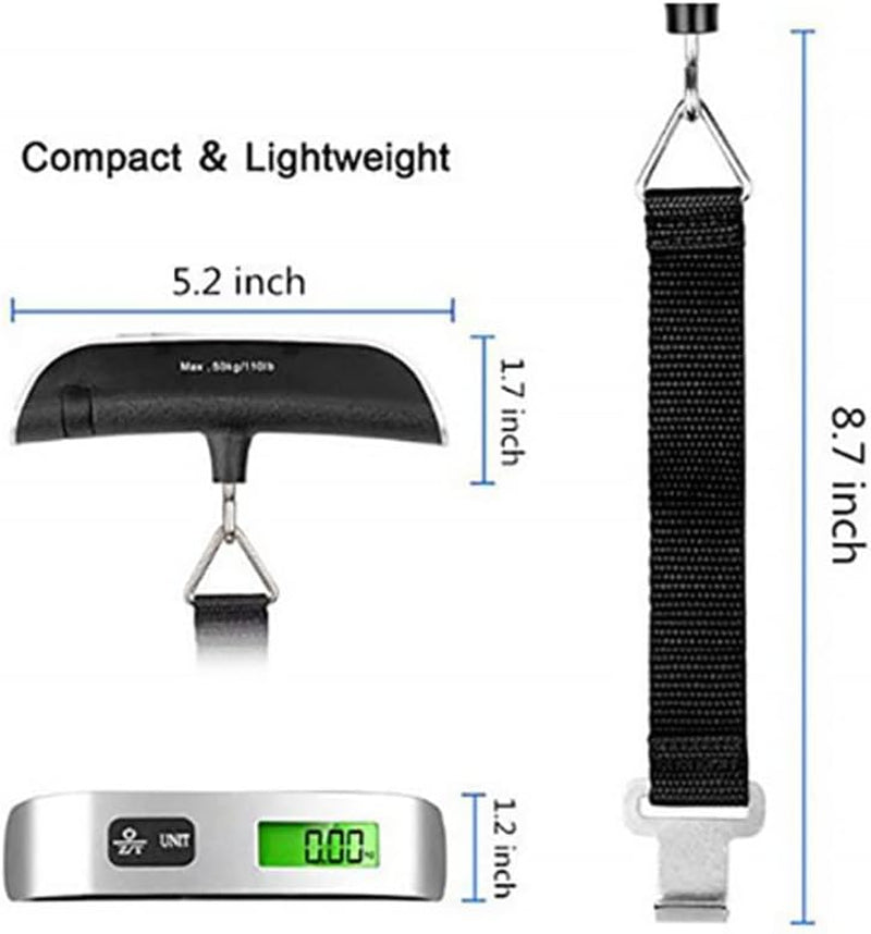 Luggage Scale, Easy to Carry, Small in Size, Suitable for Carrying, 110 Pounds, Will Be a Popular Luggage Scale in the Future (1)