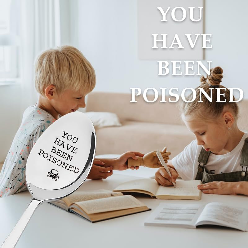 Glam Halloween Gifts You Have Been Poisoned Spoon