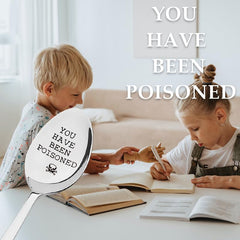 Glam Halloween Gifts You Have Been Poisoned Spoon