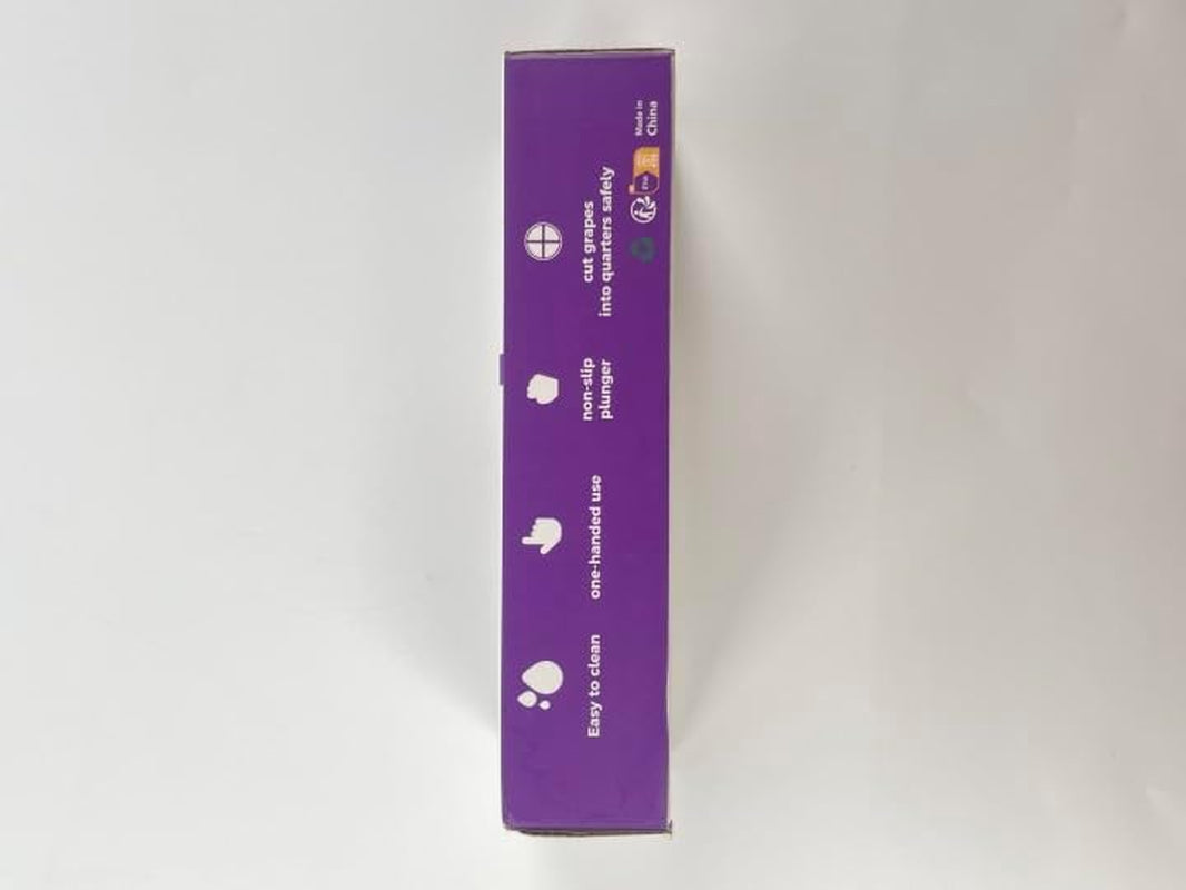 Grape Cutter for Toddlers 1-3, Grape Slicer Kitchen Gadget for Vegetable Fruit Salad Cake Decor, Stainless Steel Baby Grape Quarter Cutter Tool for Cherry Tomato Strawberry Blueberry - Green