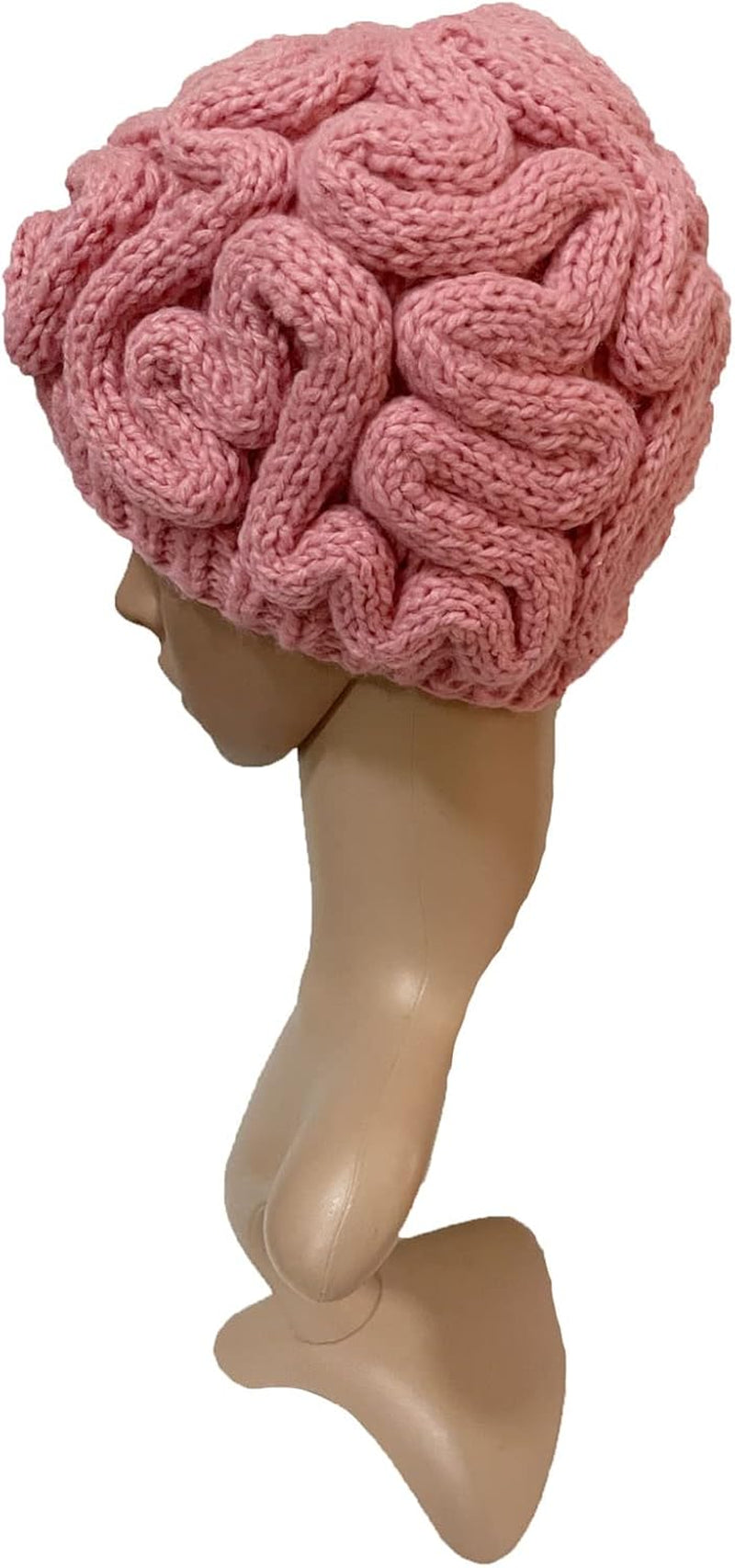 Glam Unisex Handmade Knitted Brain Beanie Cap Halloween Hat