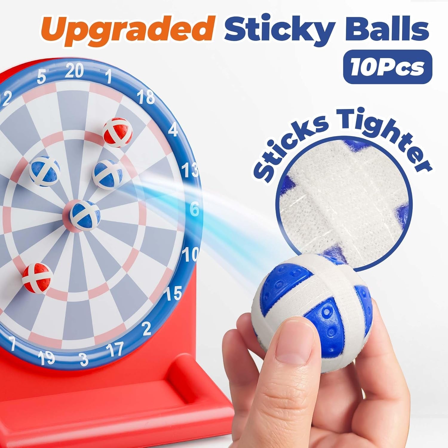 Pool Wave Kids Fun Pool Toys, Inflatable Dart Board Water Games, Swimming Pool Floats, Beach Yard Outdoor Play, Cool Summer Party Gift for 6 7 8 9 10 12 Year Old Boy Girl Teen Adult-Red