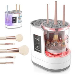 Electric Makeup Brush Cleaner & Dryer – USB Automatic Cleaner for All Brush Types (Foundation, Blush, Eyeshadow, Contour)