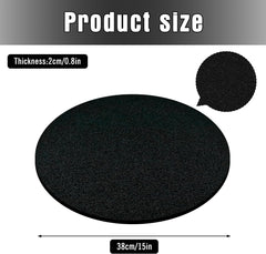 Oil Drain Splash Pad, 15 Inch round No Splatter Pad Oil Splash Pad Fits Most Oil Drains anti Splash Oil Change Mat for Mechanics and Automotive Techs