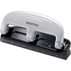 Office EZ Squeeze 3-Hole Punch, 20 Sheet Capacity, Reduced Effort, No Jam Technology , Silver