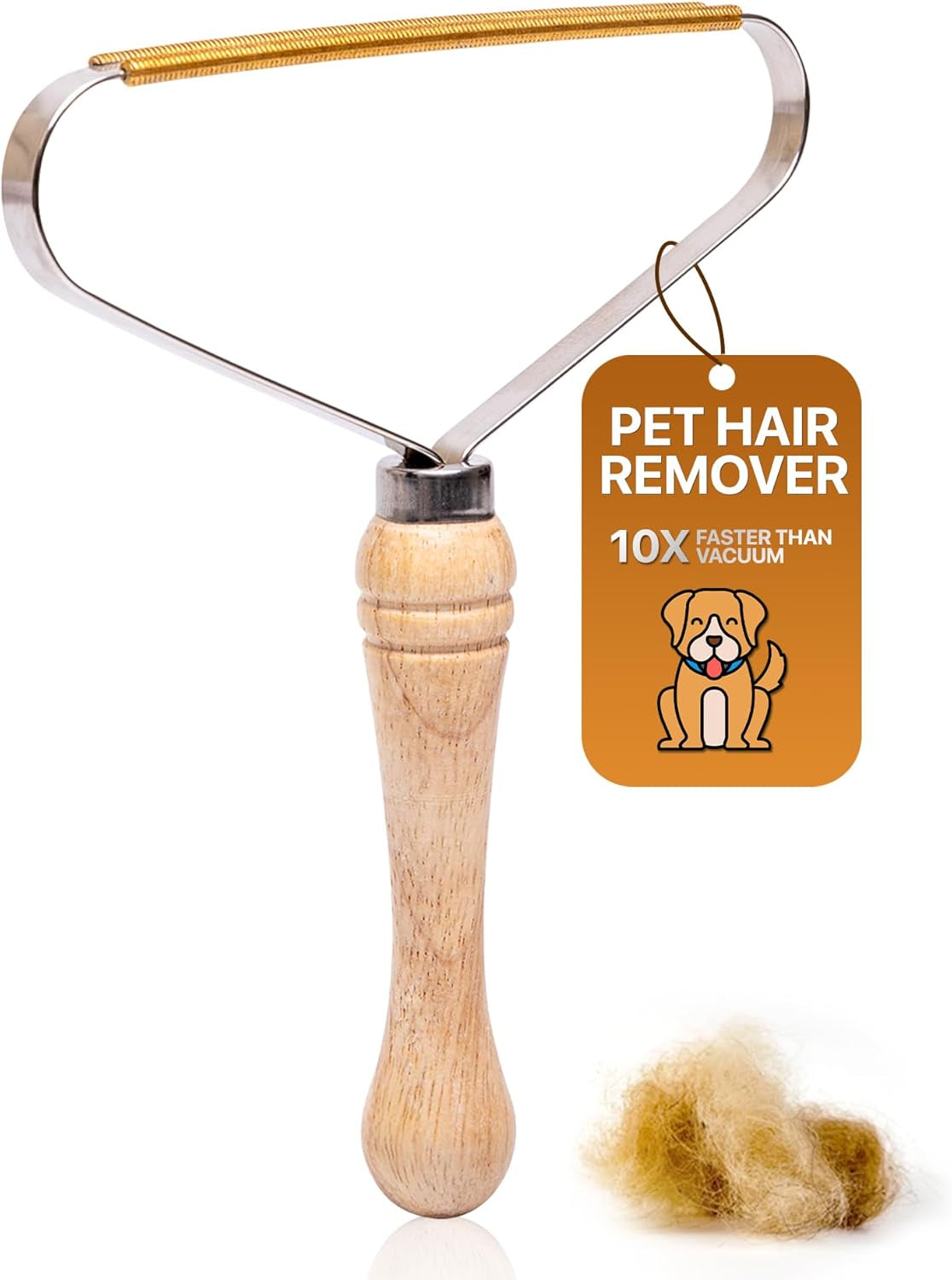 1-Pack Pet Hair Removal Tool - Carpet Rake and Squeegee for Pet Hair Remover Tool - Lint Remover and Hair Scraper for Couch - Easy to Clean Fuzz Fur and Pro Cat Dog Hair Remover for Rugs,Car Floor Mat