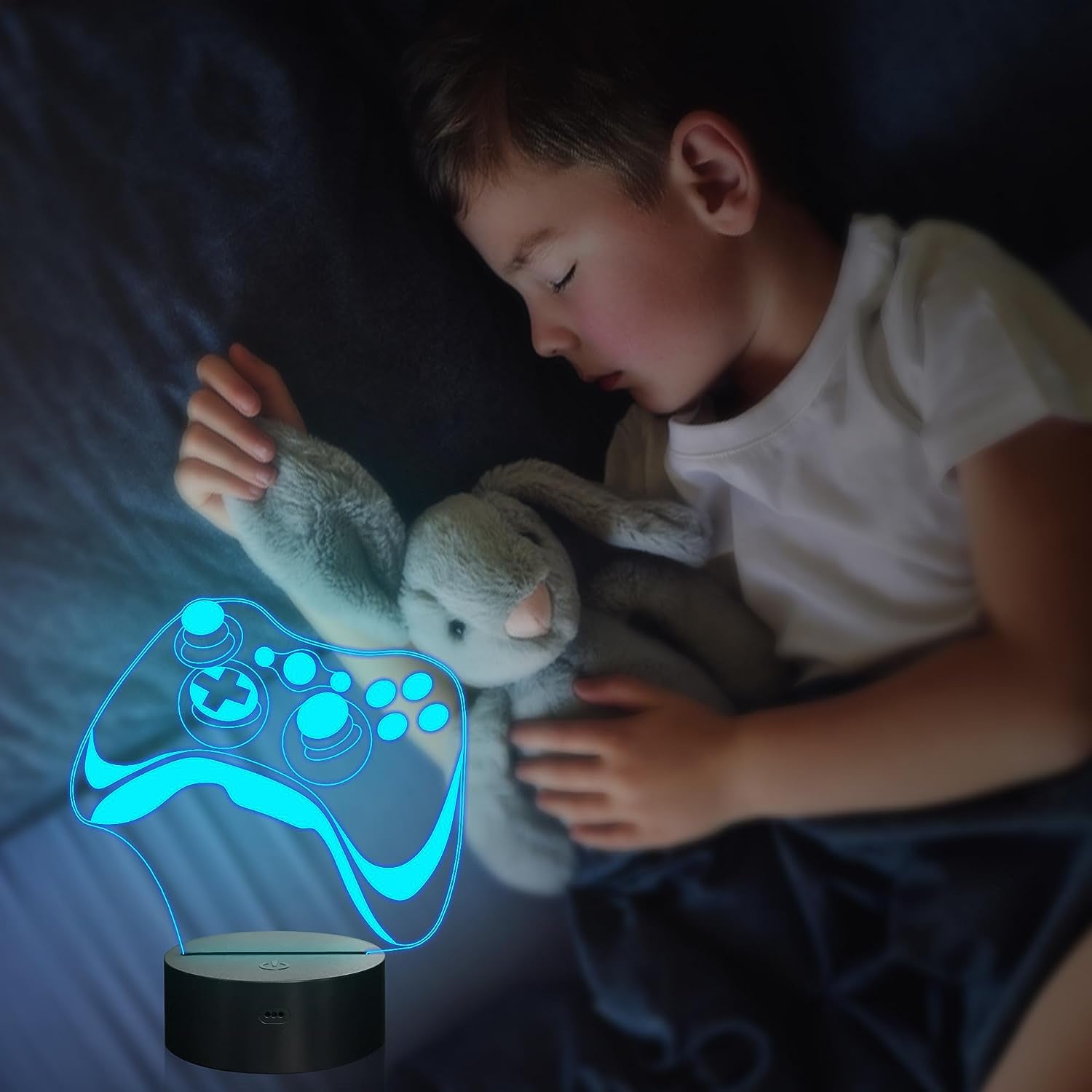 Glam Hologram Gamepad 3D Lamp