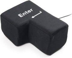 Glam Creative Super Sized Giant Enter Key USB Big Enter Button Comfortable Stress Relief Punch Bag