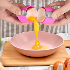 Egg Cracker Tool, Egg Shell Opener, 3 Pieces in 1 Set. Egg Topper Cutter Tool Egg Cracker Tool Egg Shell Openerhard Boiled Egg Peeler Egg Cracker Tool for Eggs