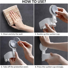 Glam Waterproof Wine Holder for Shower, Suction Cup Shower Drink Holder for Beer, Wine