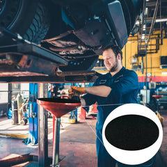 Oil Drain Splash Pad, 15 Inch round No Splatter Pad Oil Splash Pad Fits Most Oil Drains anti Splash Oil Change Mat for Mechanics and Automotive Techs