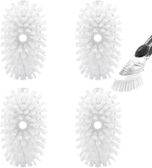 Brush Refills for OXO Dish Brush - 4 Pack Dish Brush Cleaning Soap Dispensing Head Replacement for Scrubber (White)