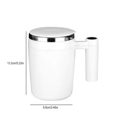Automatic Stirring Cup Magnetic Cup 304 Stainless Steel Intelligent Coffee Milk Stirrer Court Office Stirring Cup Insulation Cup