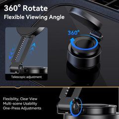 Glam 360°Rotating Electric Vacuum Magnetic Suction Phone Holder
