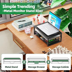 Glam Metal Monitor Stand Riser