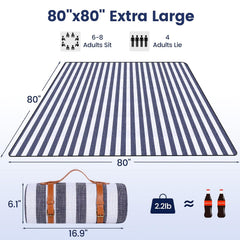 Glam Picnic Blanket Extra Large