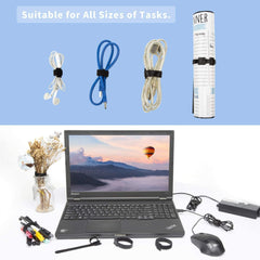 Glam 150PCS Reusable Fastener Straps