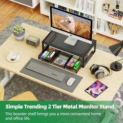 Glam Metal Monitor Stand Riser