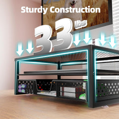 Glam Metal Monitor Stand Riser