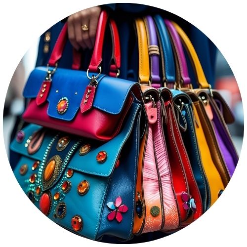 Leather Handbag Bundle