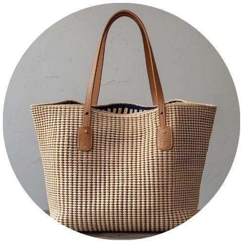 Woven Hobo Tote