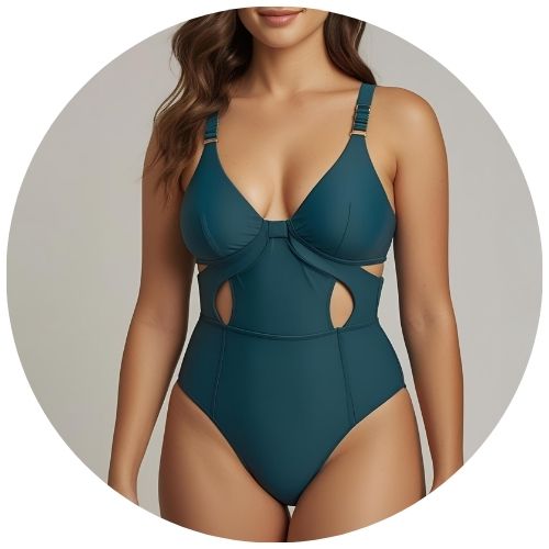 Adjustable Strap Curve Swimsuit
