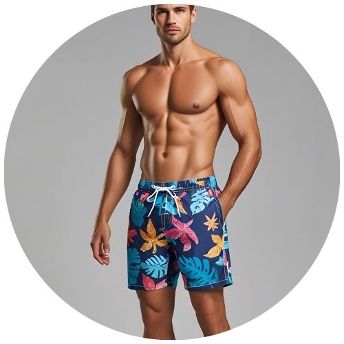 Quick-Dry Swim Trunks