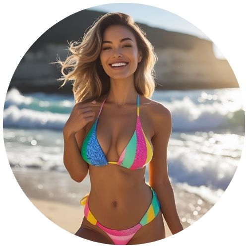 Triangle Curve Bikini
