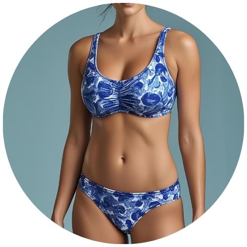 Tummy Control Curve Tankini