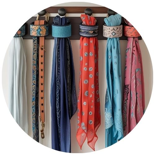 Scarf & Belt Organizers