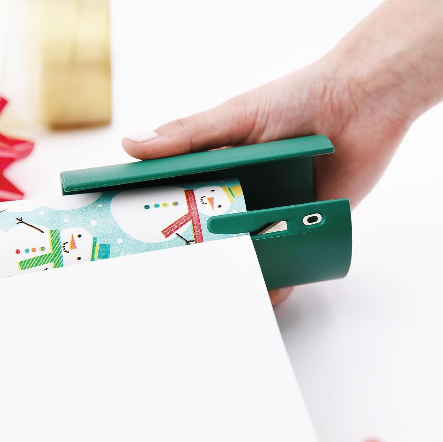 Glam Gift Wrap Cutter (2-Pack) Holiday Wrapping Paper Cutter