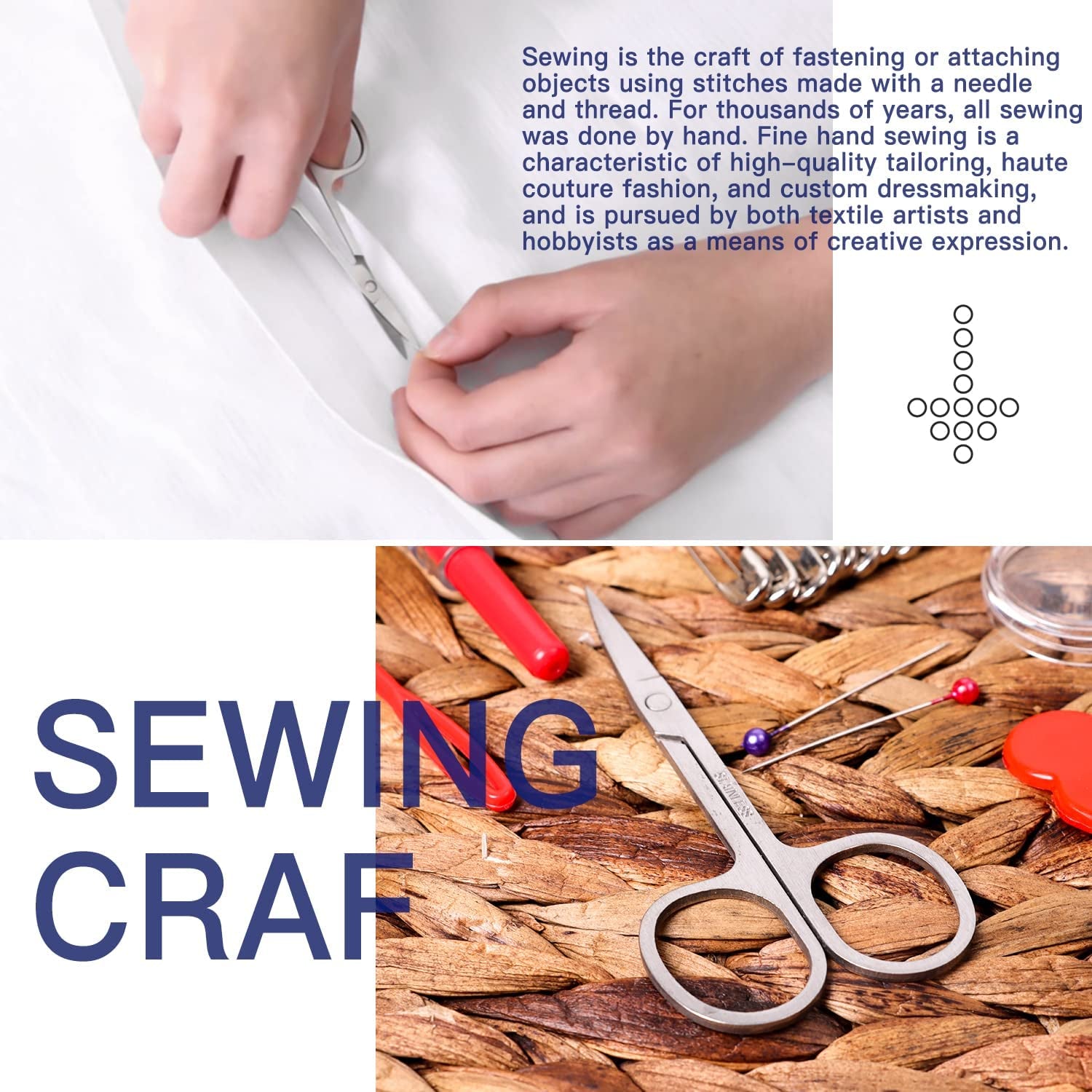 Sewing Kit with Case Portable Sewing Supplies for Home Traveler, Adults, Beginner, Emergency, Kids Contains Thread, Scissors, Needles,Measuring Tape