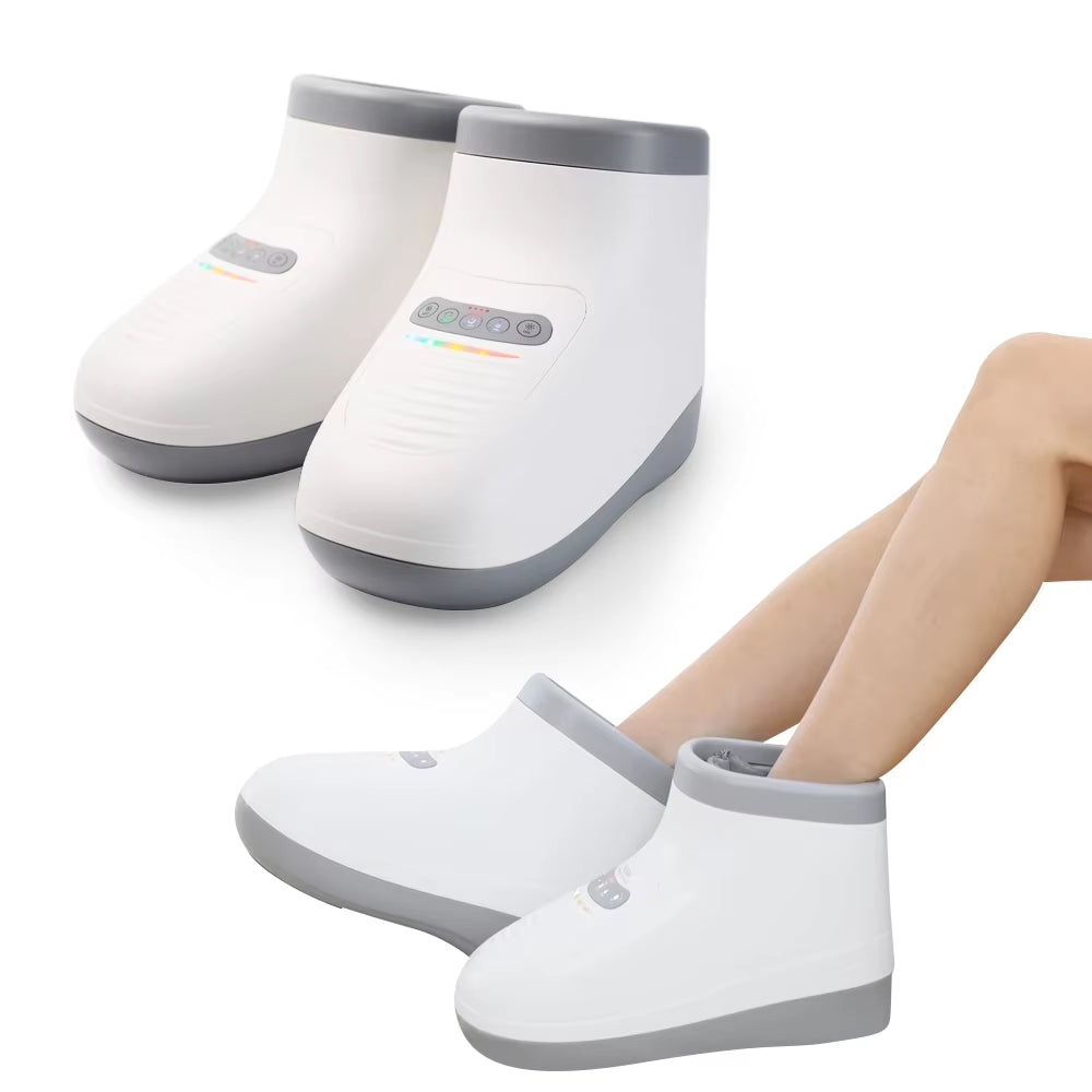 New Massage Product Wireless Plasma Foot Massager Machine Electric Heat Air Pressure Foot Massage Shoes