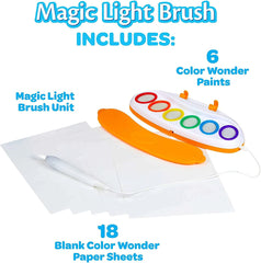 Color Wonder Magic Light Brush, Mess Free Painting Station for Kids, Holiday Gift for Kids, Toddler Toys & Activities, Ages 3, 4, 5