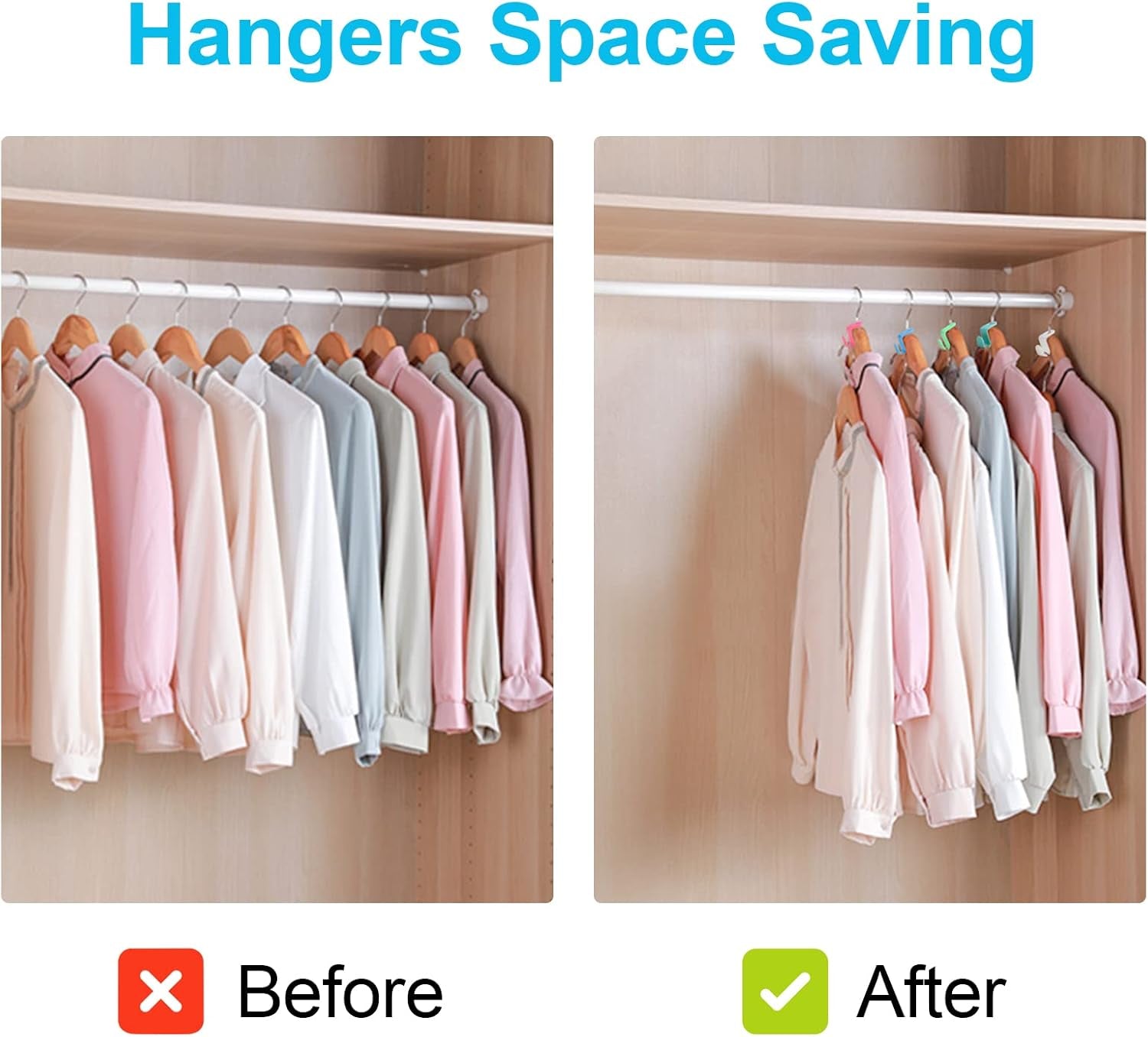 Glam 100 PCS Hanger Connector Hooks