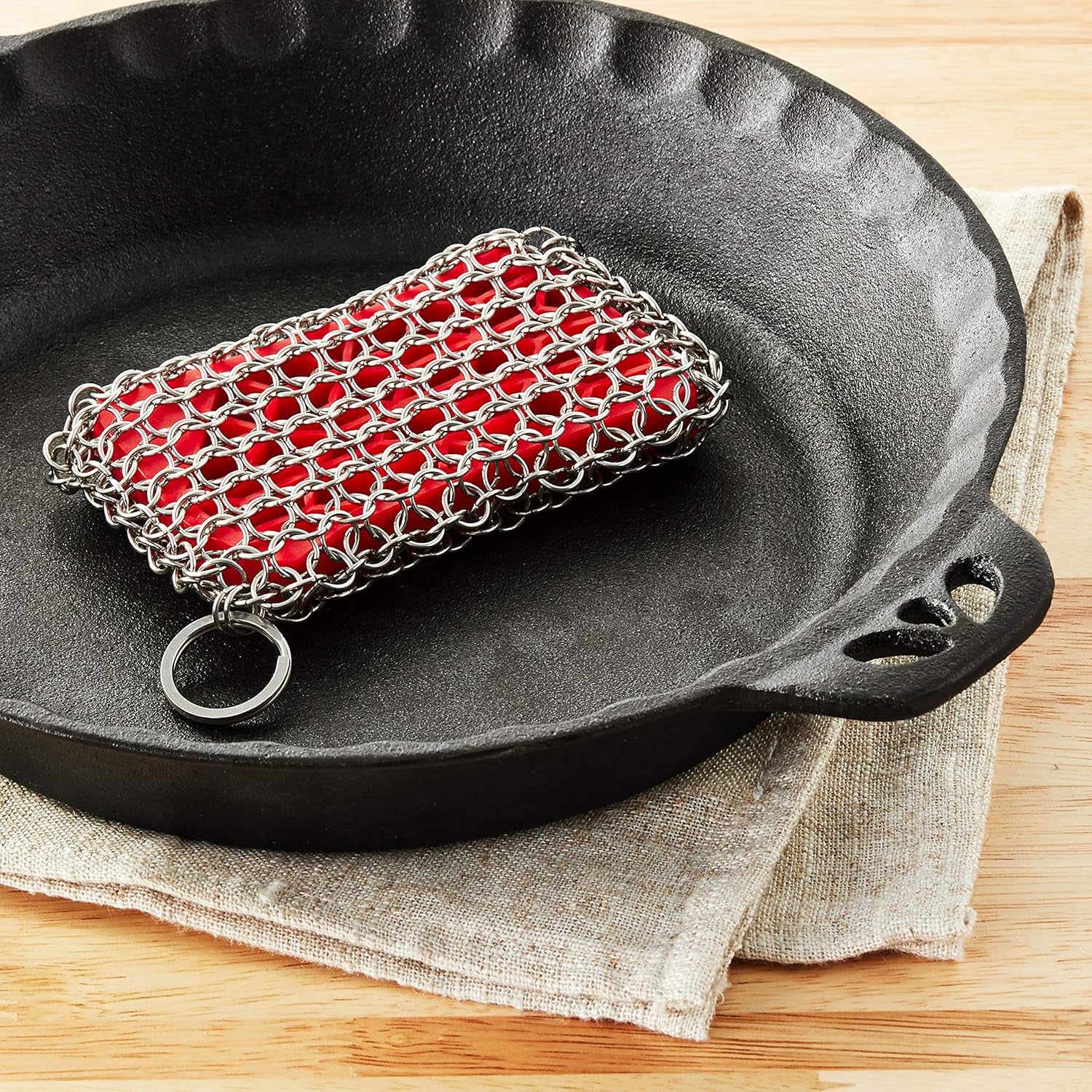ACM10R41 Scrubbing Pad, One, Red
